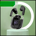 New Mini Transparent Wireless Bluetooth Headset Digital Display ENC Noise Reduction True Wireless Sports Music 4