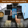 Smart Ring Health Tracker Fitness Sleep Stress HRV Tracker With Charging Case Magnetic Charging Cable For Women & Men Compatible With IOS & Android 7-Day Battery Life Size 7 Size 8 Size9 Size10 4