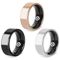 Smart Ring Health Tracker Fitness Sleep Stress HRV Tracker With Charging Case Magnetic Charging Cable For Women & Men Compatible With IOS & Android 7-Day Battery Life Size7 Size8 Size9 Size10 1