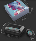 Multifunction Bluetooth Headset Binaural Movement Power Bank Phone Support 4