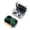 YD03 Wireless Bluetooth-compatible Headset TWS Large Screen Smart Digital Display In Ear Breathing Light 6