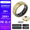 Smart Ring Heart Rate Blood Oxygen Sleep Monitor Step Counter & Female Cycle Tracker 6