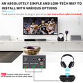 TV Wireless Headphones On-ear Bass Headphones 3