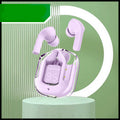 New Mini Transparent Wireless Bluetooth Headset Digital Display ENC Noise Reduction True Wireless Sports Music 6