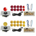 Button USB joystick control chip board accessories game set 5