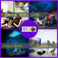 Portable Projector 3D Hd Led Home Theater Cinema HDMI-compatible Usb Audio Projector Yg300 Mini Projector 1