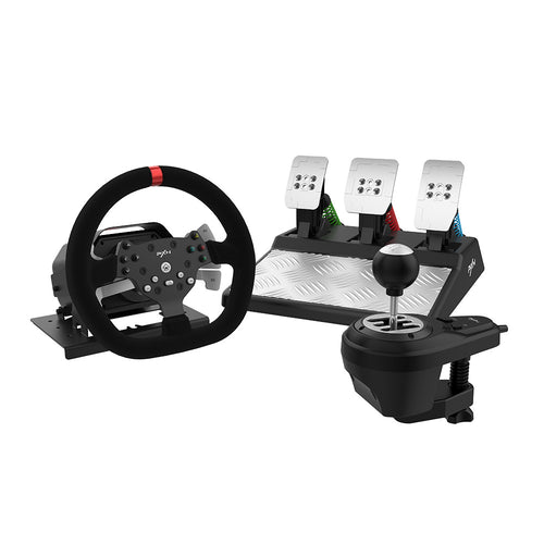 PXN V10 Game Aiming Wheel Force Feedback Racing Game Aiming Wheel Compatible With PCXBOX ONEPS4 - alt