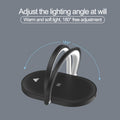 3 In 1 Foldable Wireless Charger Night Light Wireless Charging Station Stonego LED Reading Table Lamp 15W Fast Charging Light 5