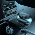 Bone Conduction Headphones TWS Earbuds Ear Clip Bluetooth 5.3 Touch Wireless Earphone In-Ear Bass HIFI Sports Headset 2