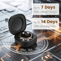 Smart Ring Health Tracker Fitness Sleep Stress HRV Tracker With Charging Case Magnetic Charging Cable For Women & Men Compatible With IOS & Android 7-Day Battery Life Size 7 Size 8 Size9 Size10 3