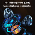 Bone Conduction Headphones TWS Earbuds Ear Clip Bluetooth 5.3 Touch Wireless Earphone In-Ear Bass HIFI Sports Headset 5