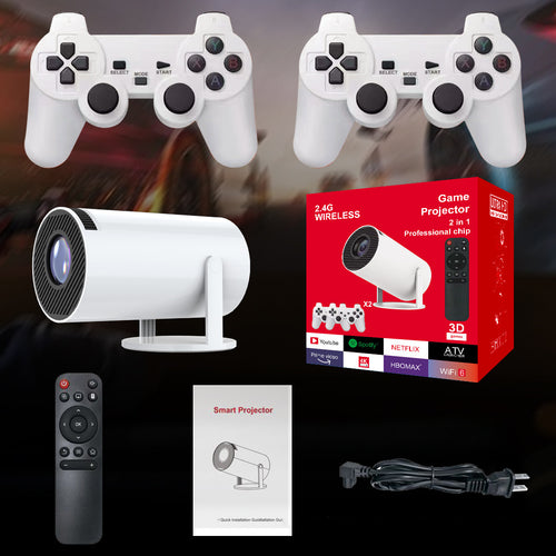 Wireless Same Screen HD Home Portable Game Projector - alt