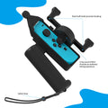 Plastic Game Console Controller Holder Fishing Rod Shaped Handle Grips Accessories 3