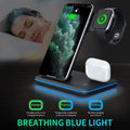 Compatible Mobile Phone Watch Earphone Wireless Charger 3 In 1 Wireless Charger Stand 1