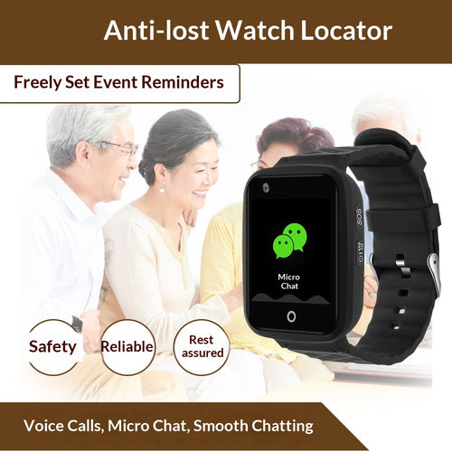 Health Monitoring Gps Tracker Smart Watch - alt