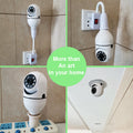 WiFi CAMERA 1080P Bulb 4X Zoom Camera E27 Home 5GWiFi Alarm Monitor 3