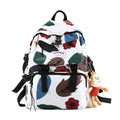 High School And College Student Mori Style Contrast Color Travel Backpack 6