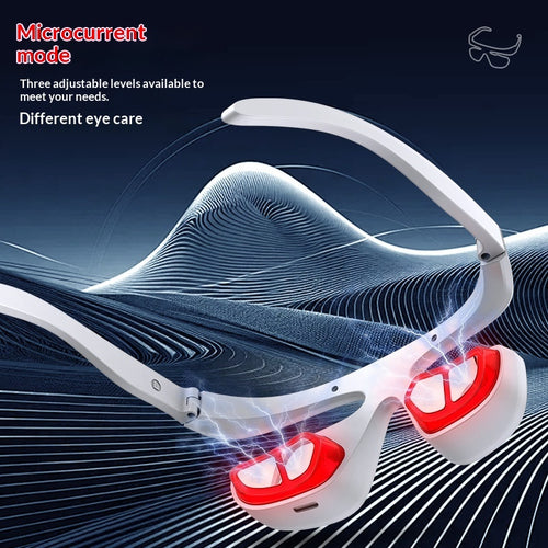Portable Wireless Eye Care Device Hot Compress And Red Light Therapy Eye Massager - alt