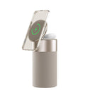 3 In 1 Multi-Function IPhone And AirPods Wireless Charger Portable Bluetooth Speaker With Touch Lamp For Home And Office 6