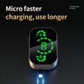 YD03 Wireless Bluetooth-compatible Headset TWS Large Screen Smart Digital Display In Ear Breathing Light 2