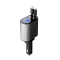 Metal Car Charger 100W Super Fast Charging Car Cigarette Lighter USB And TYPE-C Adapter 5