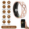 Smart Ring Health Tracker Fitness Sleep Stress HRV Tracker With Charging Case Magnetic Charging Cable For Women & Men Compatible With IOS & Android 7-Day Battery Life Size 7 Size 8 Size9 Size10