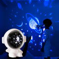 Galaxy Star Projector Starry Sky Night Light Astronaut Lamp Room Decr Gift Child Kids Baby Christmas Spaceman Projection 3